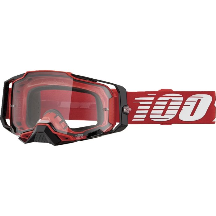 100% MX BRILLES ARMEGA RED CLR