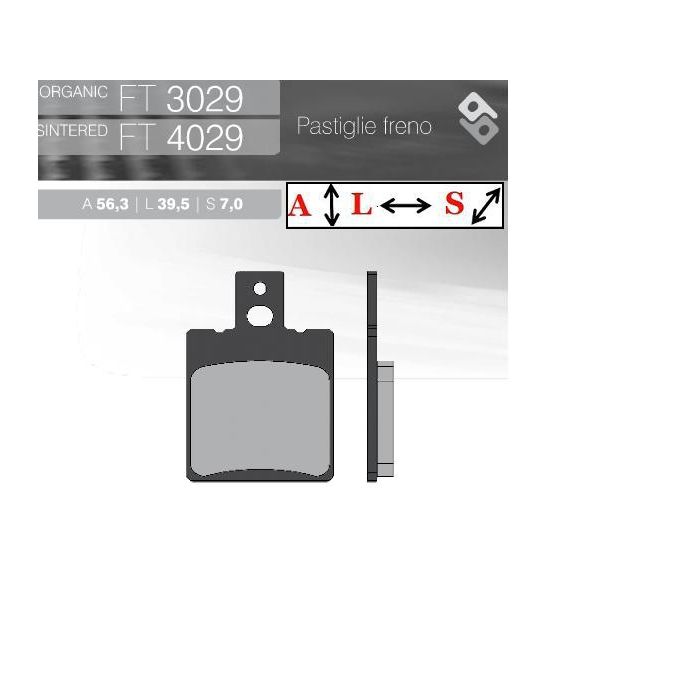 FT4029 Brent synthetic brake pads