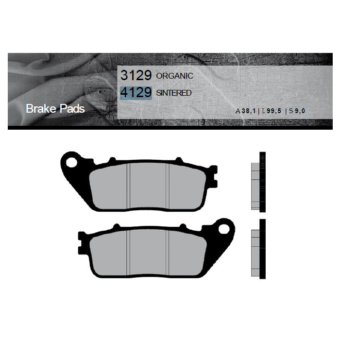 FT4129 Brent synthetic brake pads