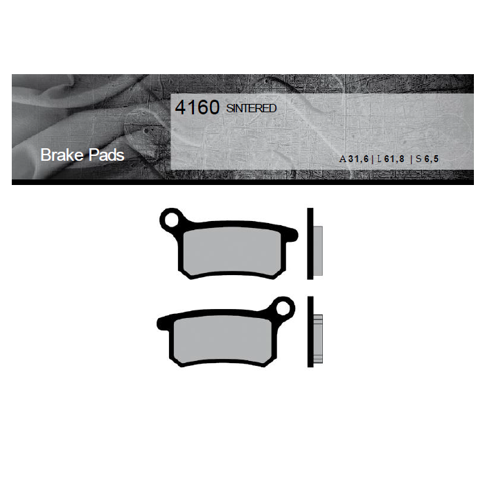 FT4160 Brent synthetic brake pads