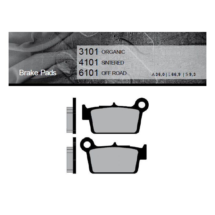 FT6101 Brent synthetic brake pads