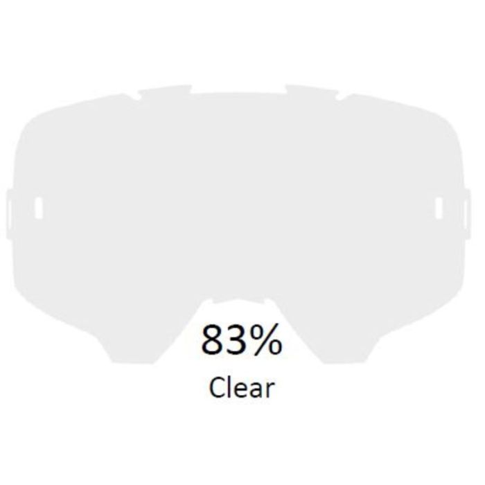 LEATT glass transparent 83%