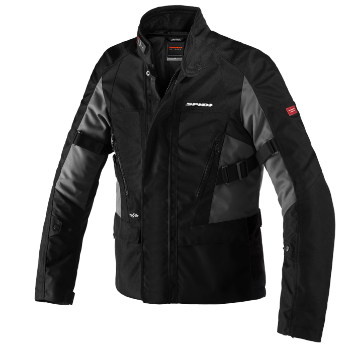 (46) TRAVELER 2 H2OUT LADY CURVY Textile moto jacket