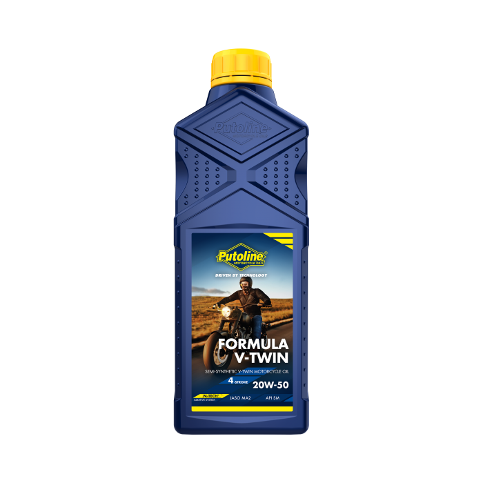 PUTOLINE Formula V-Twin 20W50 1л , Полусинтетика