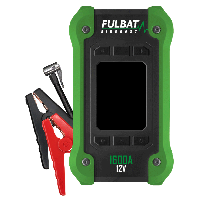 FULBAT AIRBOOST- LITHIUM BOOSTER/ AIRPUMP 12V