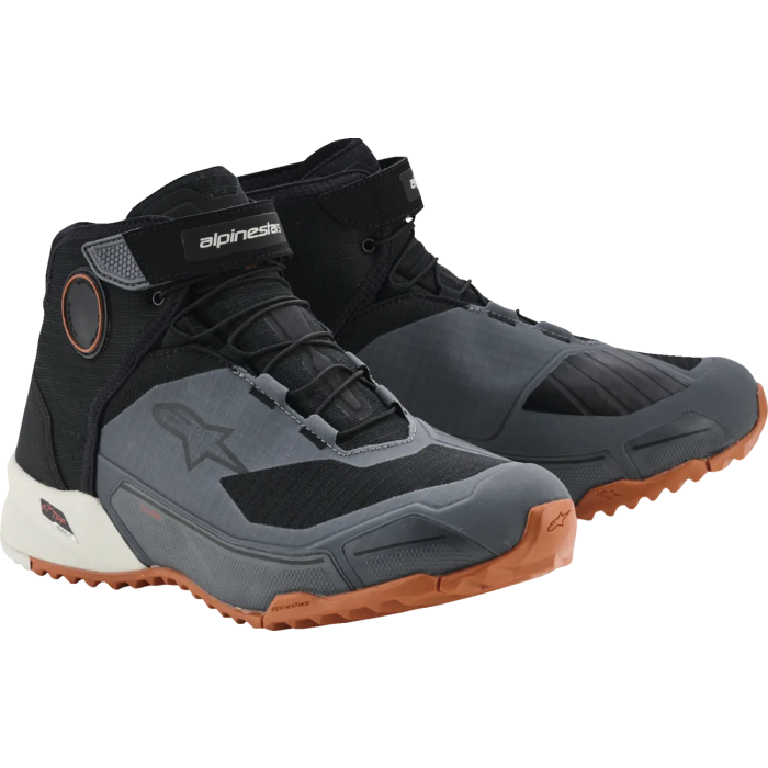 КРОССОВКИ Alpinestars CR-X DS ЧЕРНЫЙ/СЕРЫЙ/РЖАВЫЙ