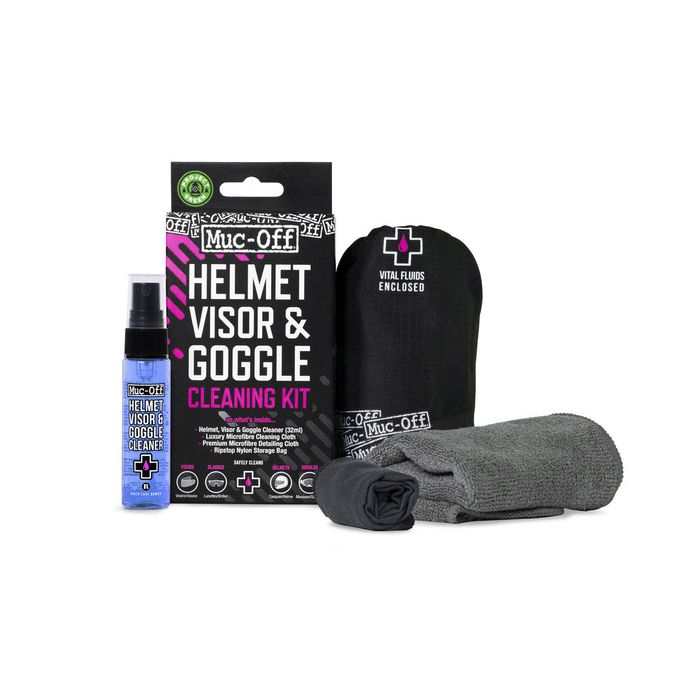 Muc-Off 20802 Helmet, Visor & Goggle Cleaning Kit V2