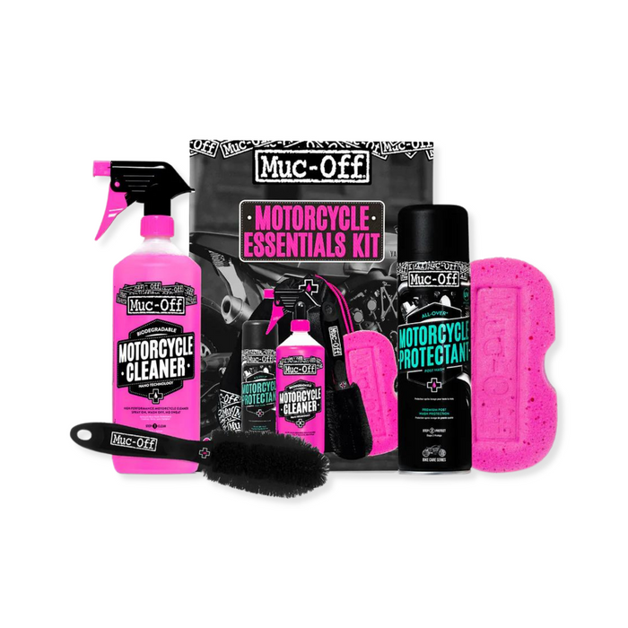 Muc-Off 636 Motorcycle Care Essentials Kit Muc-Off 636 Motorcycle Care Essentials Kit