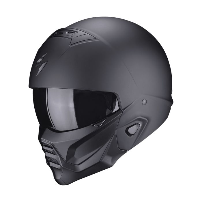 EXO-COMBAT II Matt black SCORPION STREETFIGHT HELMET EXO-COMBAT II Matt black SCORPION STREETFIGHT HELMET