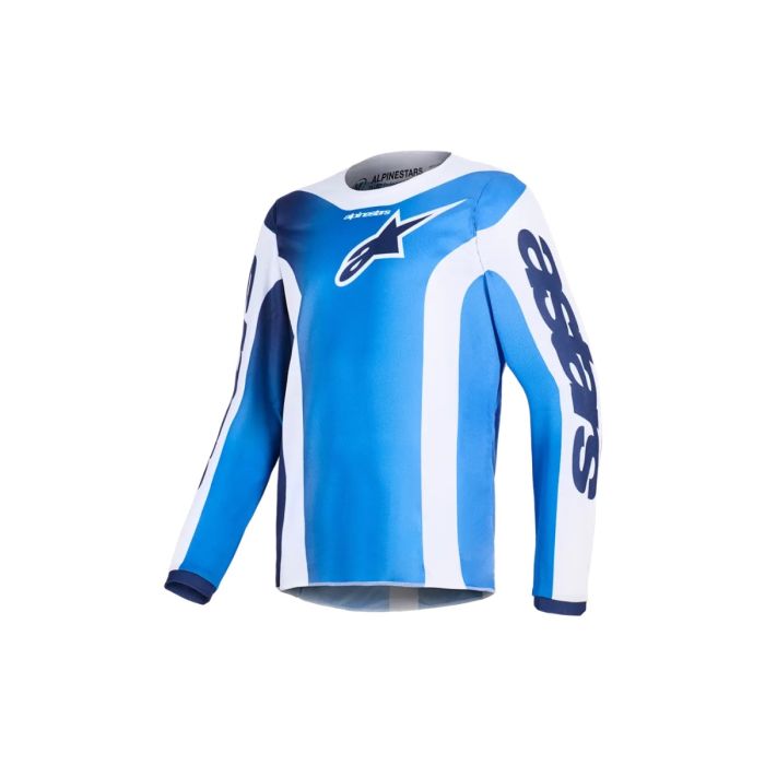 MX JERSEY youths  MX PANT YOUTHS FLUID PORTL BLUE/WHITE ALPINESTARS