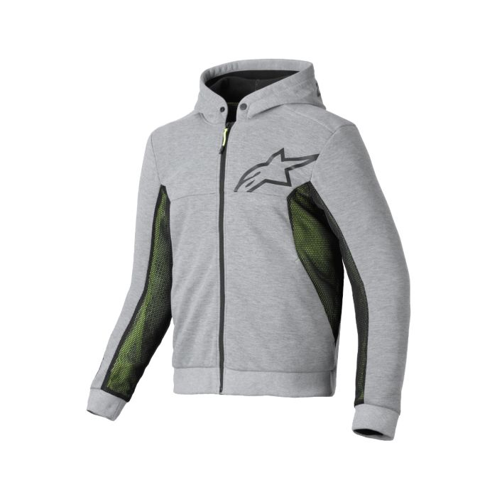 Alpinestars Hoodie Chrome Air Gray MOTO JACKET