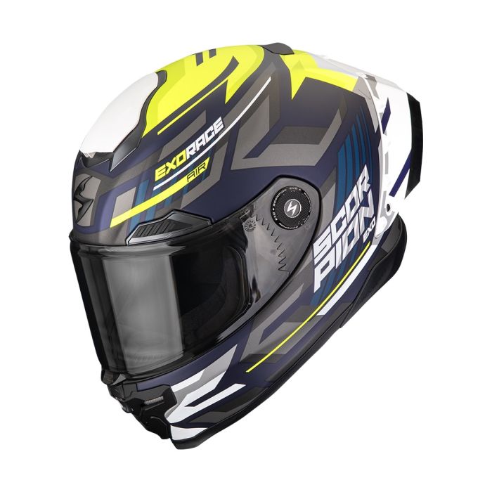 Scorpion EXO-RACE AIR KOBRA Blue-Yellow-Red L