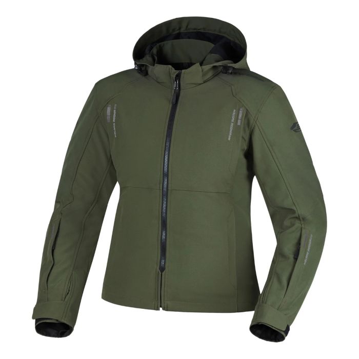 Sweep Suburb softshell mc LADY jacket, olive
