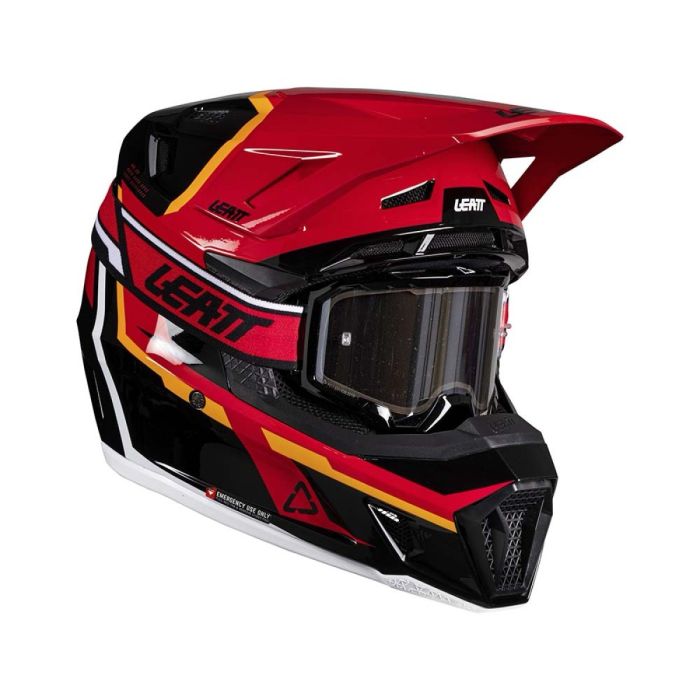 Leatt ķiveres komplekts Moto 7.5 Red V26