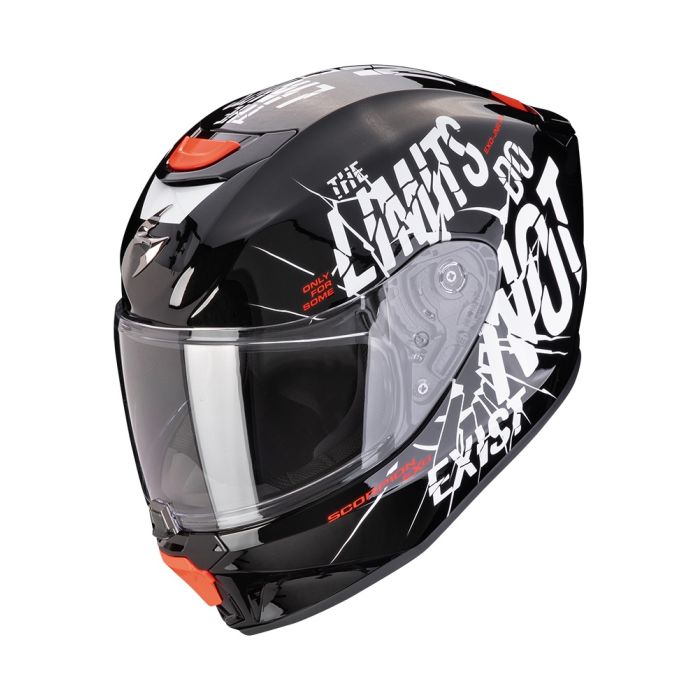 EXO-JNR AIR BOUM Black-White KIDS HELMET SCORPION