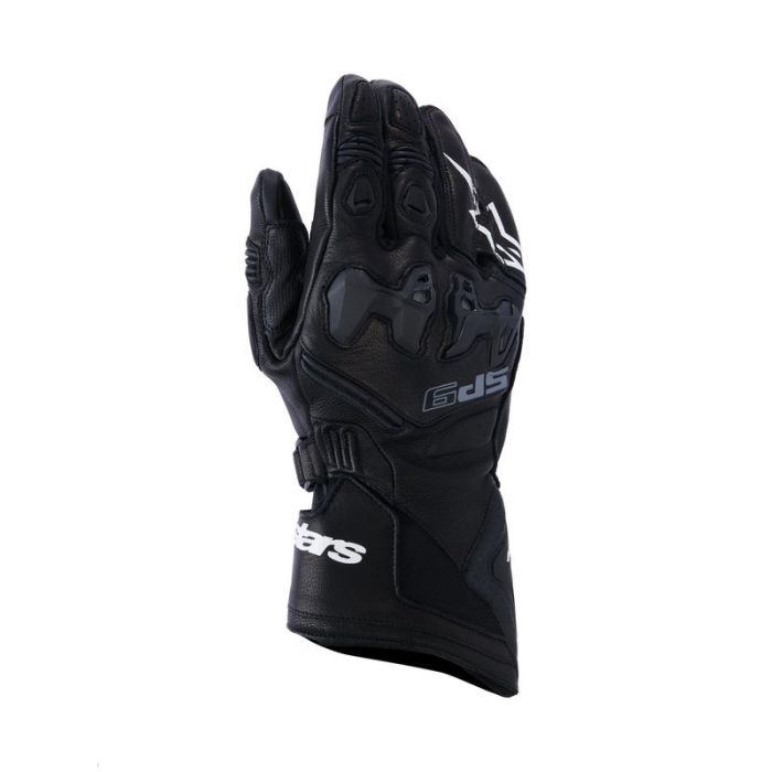 Alpinestars Motorcycle Gloves SP-9 Black/White 