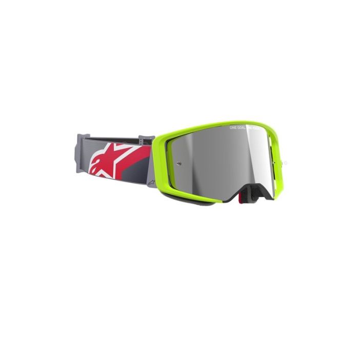 Alpinestars Goggle Supertech CORP YELLOW FLUO Red/ Mirror