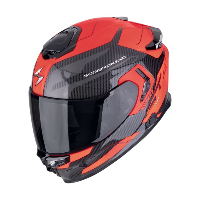 EXO-GT SP AIR FLEX Black Neon Red SCORPION шлем