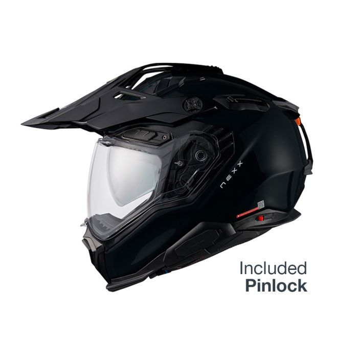 X.WED3 PLAIN BLACK MATT XL DUAL NEXX HELMET