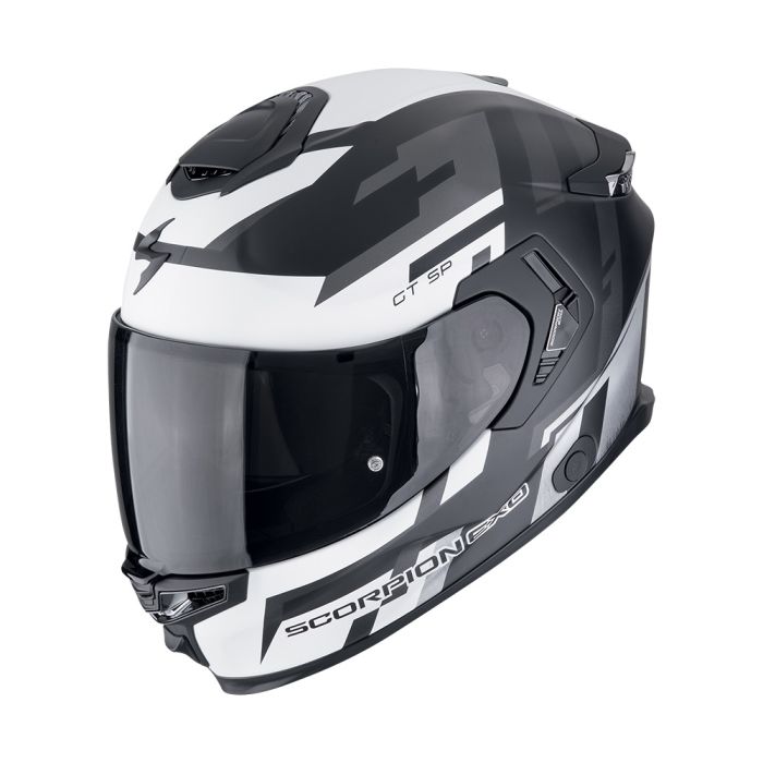 EXO-GT SP AIR TORNADO Matt Black Silver SCORPION ķivere