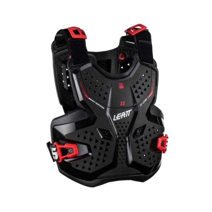 Leatt krūšu aizsargs 3.5 Jr #L/XL 147-159cm Black/Red