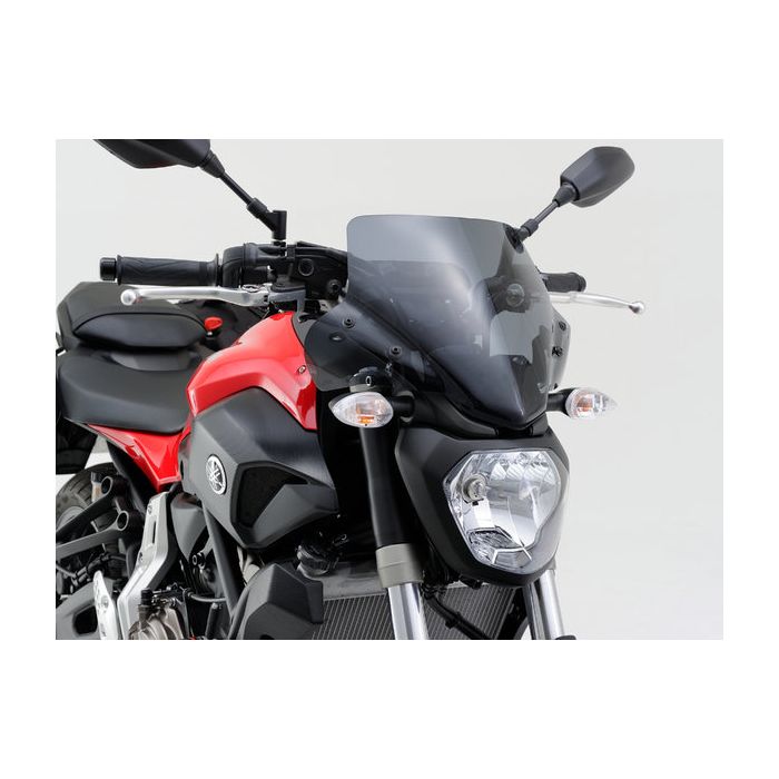 KAPPA Stikls, black 28.5 x 36 cm (H x W), Yamaha MT-07