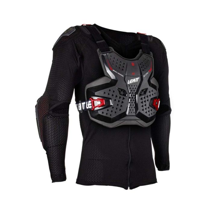 Leatt Body Protector 3.5 Jr #L/XL 147-159cm melns/arkans