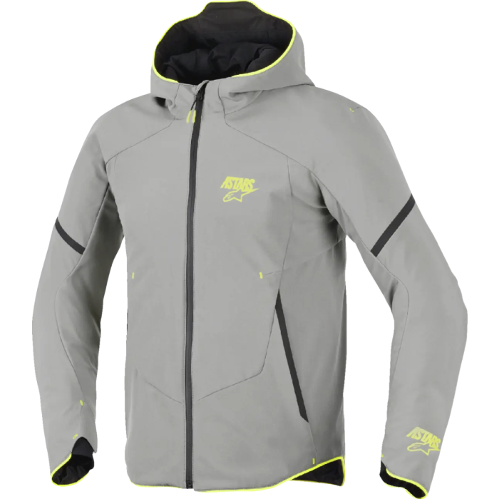 Alpinestars JACKET AEROSHELL GRAY/YELLOW