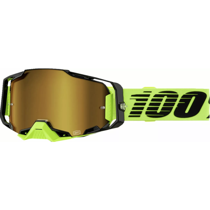 100% MX Brilles ARMEGA NEON YL MR GD