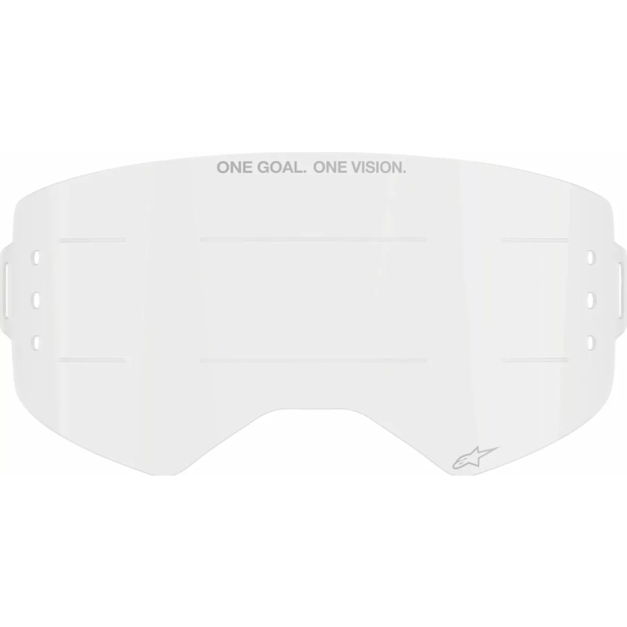 Alpinestars Supertech Wide Vision Roll-Off brilles Lens