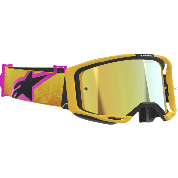 VISION 8 CORP ORG/YLW/PINK MIR-GOL