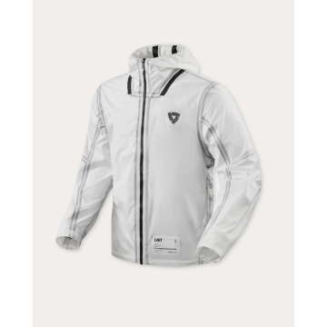 Rain Jacket Barrier 2 H2O White