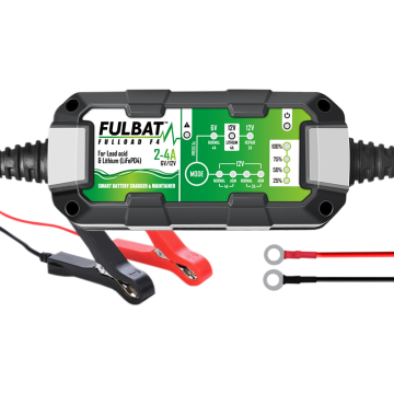 FULBAT FULLOAD F4 - 6V/12V - Battery Charger
