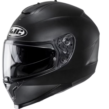 HJC C70N helmet, black matt