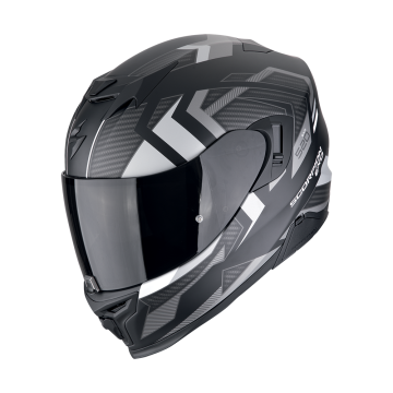 EXO-520 EVO AIR SENSUS Matt Black Silver SCORPION шлем