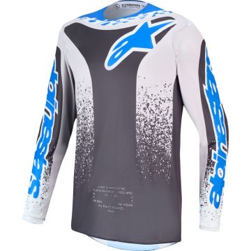 Alpinestars Youth Jersey Fluid Gray Blue purple