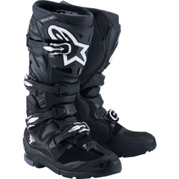 БОТИНКИ ДЛЯ ЭНДУРО TECH 7 ЧЕРНЫЕ/АНТРАЦИТОВЫЕ/БЕЛЫЕ ALPINESTARS