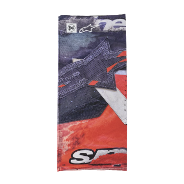 NECKTUBE BUFF IGNITE BLACK/RED
