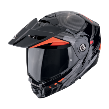 ADX-2 LEWIS Black Red SCORPION HELMET