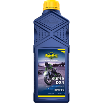 PUTOLINE SUPER DX4 20W50 1 L, Half Synthetics