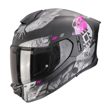 EXO-530 AIR HADJI matēts melns-rozā krāsā