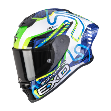 EXO-R1 EVO II AIR CORNERING White-Blue-Green