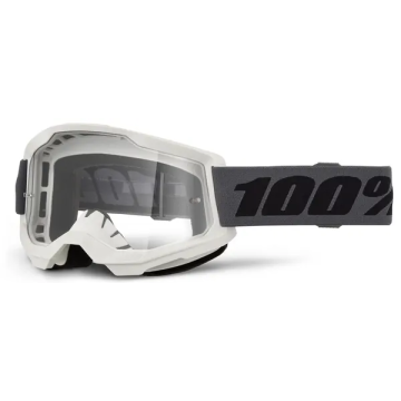 100% brilles STRATA 2 baltas, caursp.