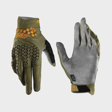 Leatt Moto 4.5 Lite cimdi, krāsā „khaki brown“ 