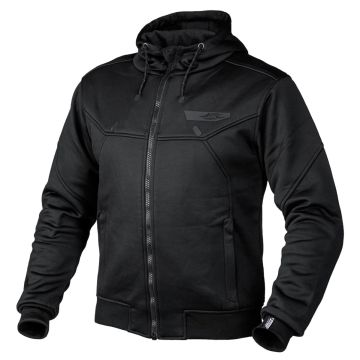 Sweep Ring Road single layer motorcycle hoodie, black