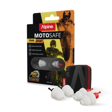 Беруши Alpine MotoSafe, упаковка из двух штук