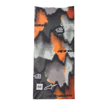NECKTUBE BUFF NAZCA GRAY/ORANGE FLUO