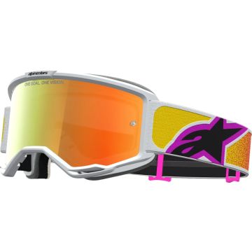 Alpinestars MX aizsargbrilles Vision 5 Drag Or Red