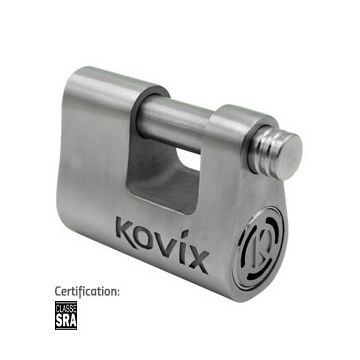 KOVIX alarmed padlock 16mm 120 db