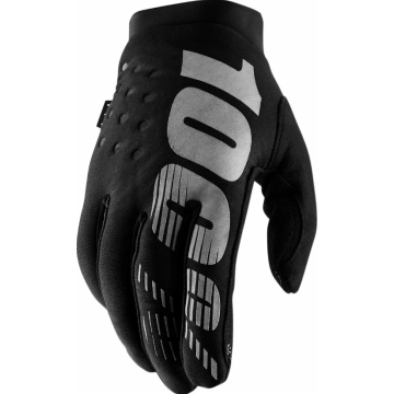 Moto cimdi BRISKER COLD WEATHER GLOVES melni